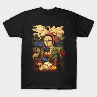 Meowna Lisa T-Shirt